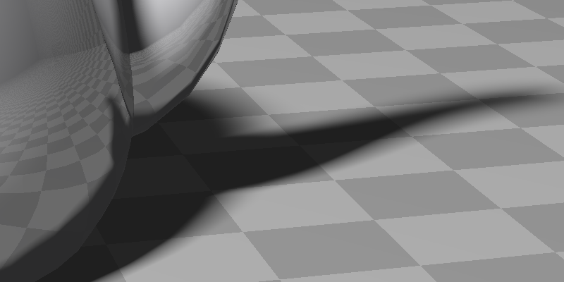 Test image shows good shadow in spite of faster rendering